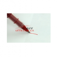 愛(ài)好 AIHAO AH-2001A 走珠筆 0.5mm 紅色 12支/盒