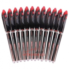 三菱 uni UB-205 太空抗壓簽字筆 0.5mm 紅色 12支/盒