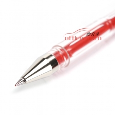 三菱 uni UM-100 雙珠啫喱筆 0.5mm 紅色 10支/盒