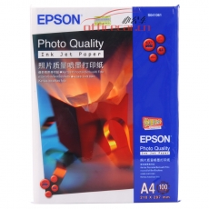 愛(ài)普生 EPSON S041061 照片質(zhì)量噴墨打印紙 A4 102g 100張/包