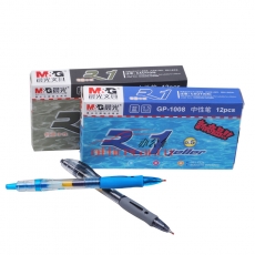 晨光 M&G GP-1008 按動(dòng)中性筆 0.5mm （黑色） 12支/盒