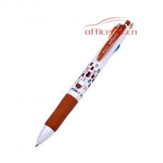 晨光 M&G MF-1006 米菲四色圓珠筆 0.5mm 黑+藍+紅+綠 36支/盒 （筆桿顏色隨機）