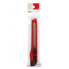 得力 Deli 2052 小號塑料殼美工刀（9mm） 顏色隨機(jī)
