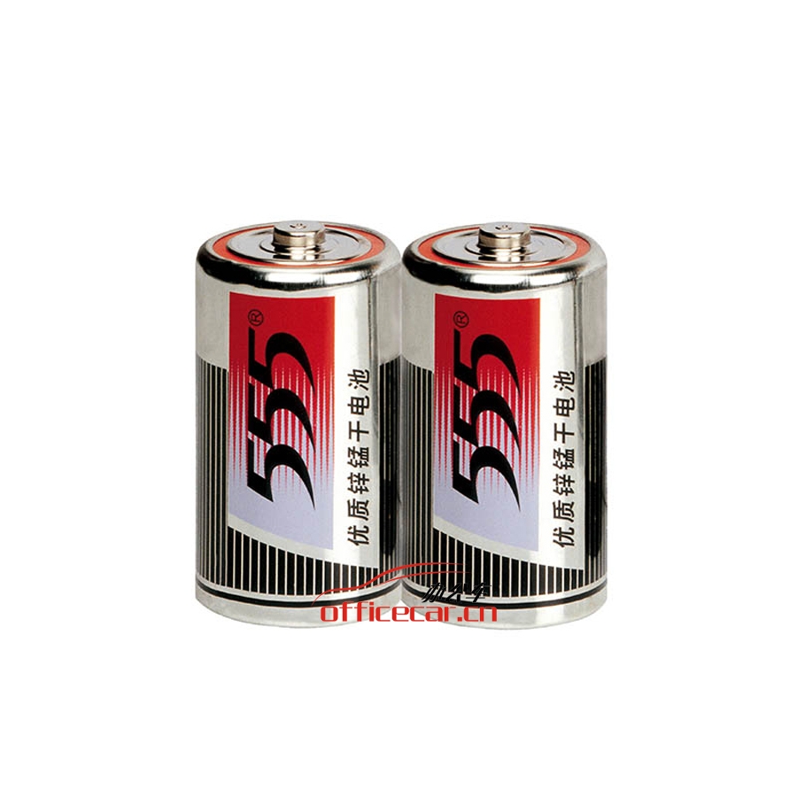 555 R20S 大號/1號優(yōu)質(zhì)碳性電池鋅錳電池 2個裝 12個/盒