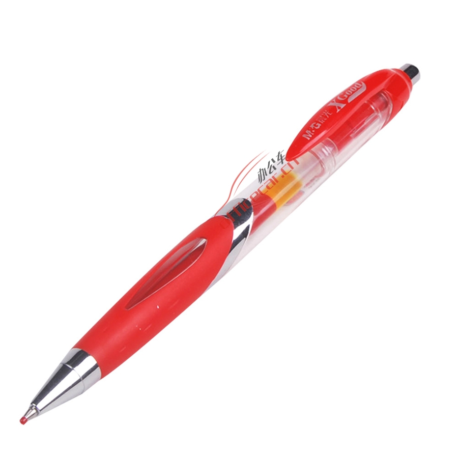 晨光 M&G GP-1350 按動(dòng)中性筆 0.5mm (紅色) 12支/盒