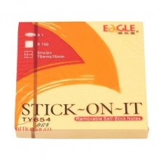 益而高 Eagle TY654 告示貼 75*75mm 12本/封