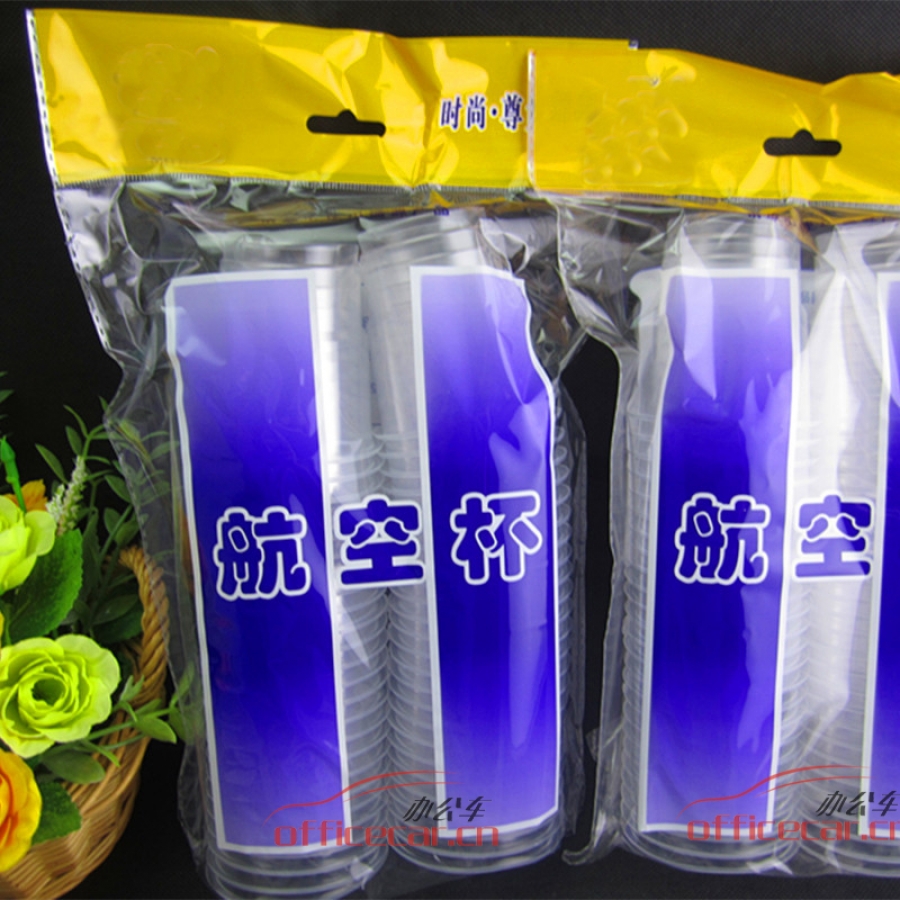 三通 S.T 7安士航空膠杯（加厚） 50個/袋
