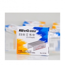 可得優(yōu) KW-triO NO.0238 高強度鍍鋅絲訂書釘 23/8 1000枚/盒