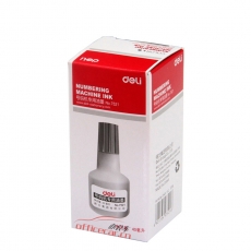 得力 Deli 7521 號(hào)碼機(jī)專用油墨 40ml (黑)