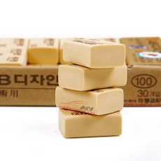 南韓 N.H 4B/100A 橡皮擦 32*22*12mm 30塊/盒