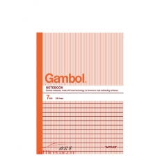 渡邊 Gambol G5507 無線裝訂本（軟皮抄） A5 50頁 12本/封