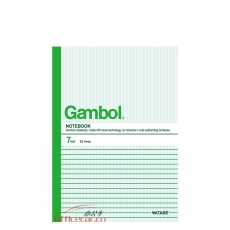 渡邊 Gambol G5507 無線裝訂本（軟皮抄） A5 50頁 12本/封
