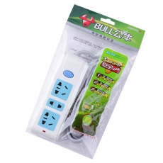 公牛 BULL GN-210-1.8 總控開(kāi)關(guān) 3位1.8米 插座/插排/插線板