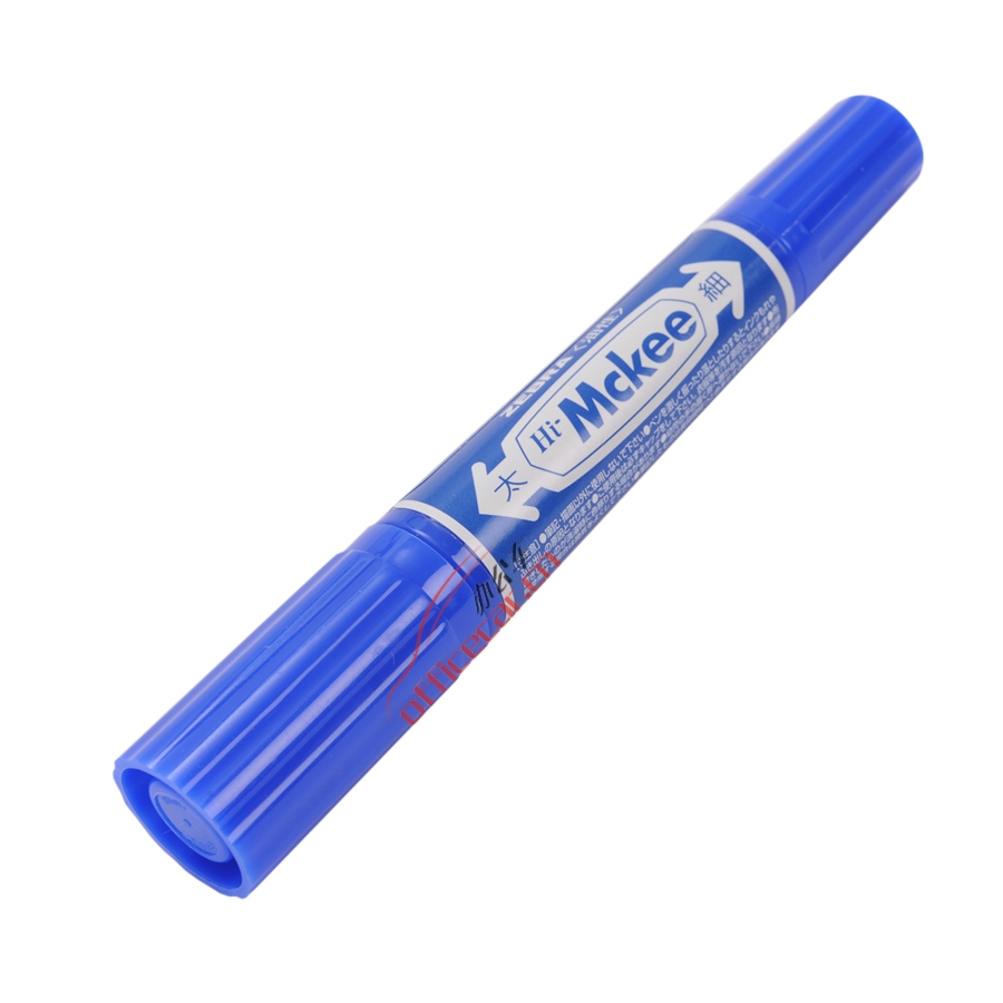 斑馬 ZEBRA MO-150-MC 大雙頭記號筆（油性記號筆）速干耐水 (藍(lán)色) 1支裝