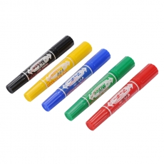 斑馬 ZEBRA MO-150-MC 大雙頭記號(hào)筆（油性記號(hào)筆）速干耐水 (黑色) 1支裝