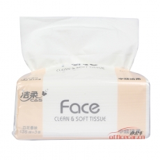 潔柔 C&S JR069 抽紙Face面子系列3層135抽抽式面巾紙*3包(中規(guī)格)百花香味