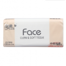 潔柔 C&S JR069 抽紙Face面子系列3層135抽抽式面巾紙*3包(中規(guī)格)百花香味