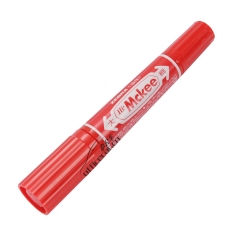 斑馬 ZEBRA MO-150-MC 大雙頭記號(hào)筆（油性記號(hào)筆）速干耐水 (紅色) 1支裝