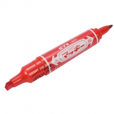 斑馬 ZEBRA MO-150-MC 大雙頭記號(hào)筆（油性記號(hào)筆）速干耐水 (紅色) 1支裝