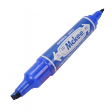 斑馬 ZEBRA MO-150-MC 大雙頭記號筆（油性記號筆）速干耐水 (藍(lán)色) 1支裝