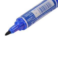 斑馬 ZEBRA MO-150-MC 大雙頭記號筆（油性記號筆）速干耐水 (藍(lán)色) 1支裝