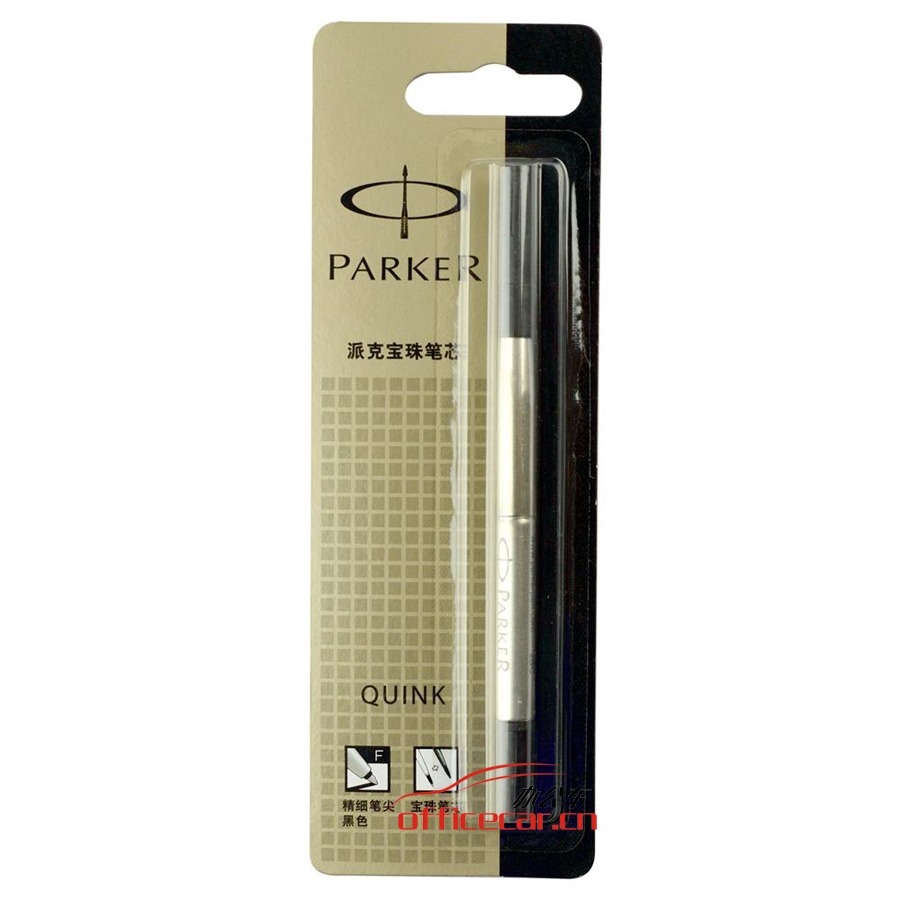 派克 Parker 寶珠筆芯 0.5mm （黑色） 1支/卡