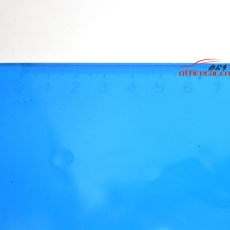 富強(qiáng) F.Q FQ8025A 透明強(qiáng)力寫字板/文件夾板 A4（蝴蝶夾）帶測(cè)量