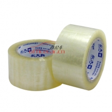 永大 wingtai 透明封箱帶/封箱膠 4.5cm*150Y（137.1米） 6卷/筒