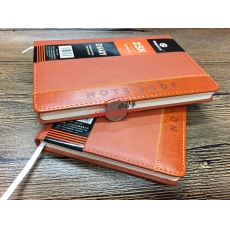 金派 Geepa JP25-89 皮面本 A5 150頁 （黑色/棕色隨機(jī)）