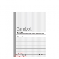 渡邊 Gambol G5407 無線裝訂本（軟皮抄） A5 40頁 12本/封