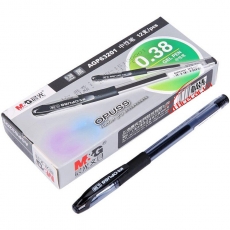 晨光 M&G AGP-63201 中性筆/針管簽字筆 0.38mm （黑色） 12支/盒 <font color=red>{整合出售}</font>