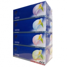 維達(dá) Vinda V2055 經(jīng)典盒裝紙巾 三層 100抽 4盒/提 10提/箱