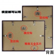 金隆興 Glosen 鏡框 （藍色） A3 適用營業(yè)執(zhí)照（正本）