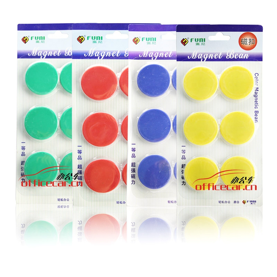 富尼 Funi CT-368 強力磁粒 直徑40mm 6個/卡