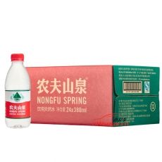 農(nóng)夫山泉 N.f.s.q 飲用天然水 380ml/瓶 24瓶/箱