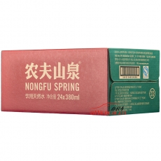 農(nóng)夫山泉 N.f.s.q 飲用天然水 380ml/瓶 24瓶/箱