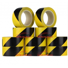 國(guó)產(chǎn) Domestic 斑馬警示地板膠帶 45mm*16Y (黃黑色)