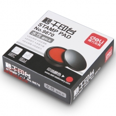 得力 Deli 9870 95mm 圓形快干印臺 