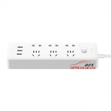 公牛 BULL GNV-UUB126 總開關(guān) 6位3米（3口USB） 插座/插排/插線板