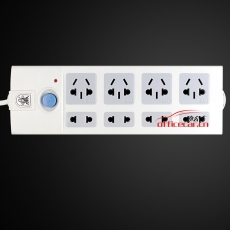 子彈頭 Z.D.T TS-402-3 總控開(kāi)關(guān) 8位2.8米 插座/插排/插線板