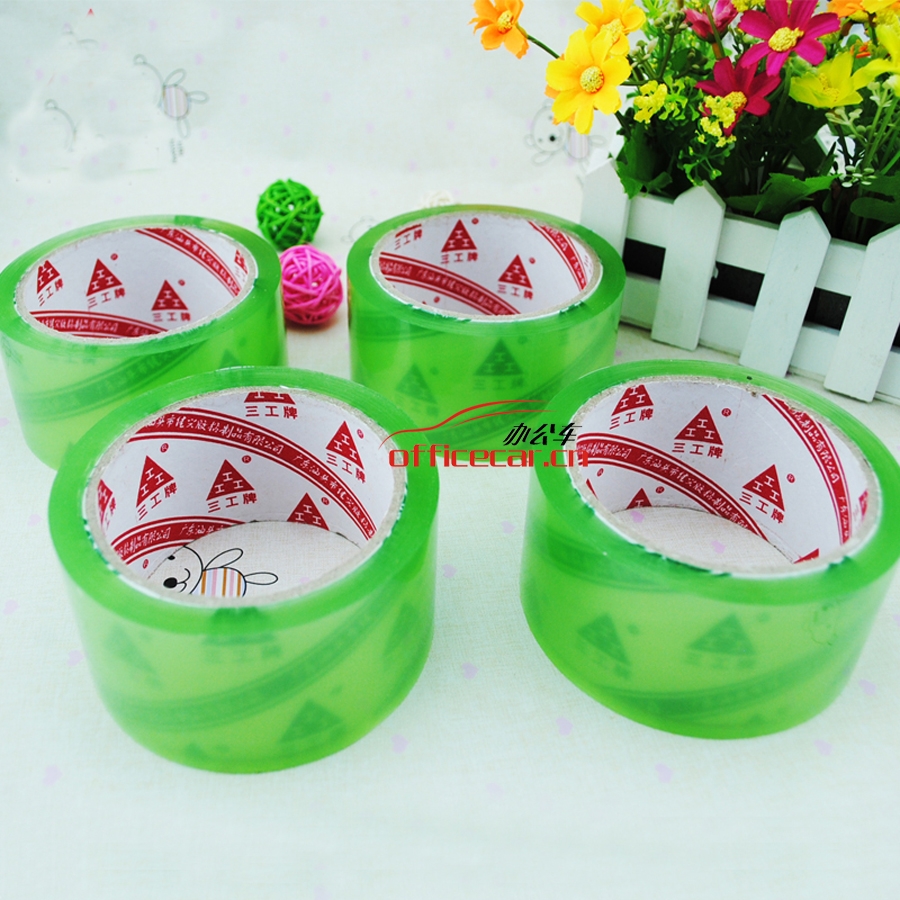 三工 S.G 透明封箱帶/封箱膠 4.5cm*150Y（137.1米） 6卷/筒