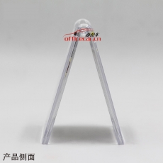 科記 KEJEA K-243 150*80mm 三角型臺(tái)卡A字臺(tái)牌牌臺(tái)簽V型桌簽姓名牌橫式PS材質(zhì)會(huì)議