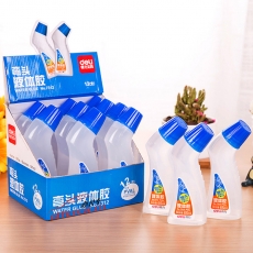 得力 Deli 7312 65ml高粘度彎頭液體膠水 12只裝