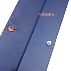 鳳江 F.J F803A （深藍色）加厚粘扣檔案盒/文件盒/資料盒