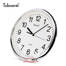 天王星 telesonic S9712 掃秒 圓形掛鐘（300*300*45mm）