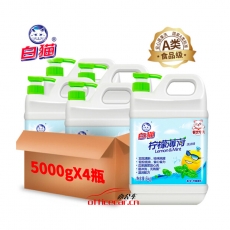 白貓 whitecat（檸檬薄荷）洗潔精5kg/瓶