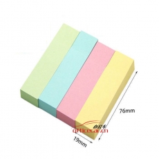 新穎源 Notecubes NS.103H 4色提示貼（告示貼）76*19mm 12本/包
