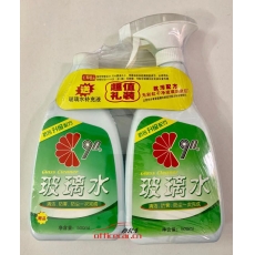 九零 90 玻璃水(瓶+瓶補) 玻璃清潔劑 500g+500g/組