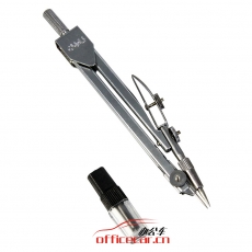 得力 Deli 8601 工程專用國際標準繪圖儀器圓規(guī)(一件套/無色)