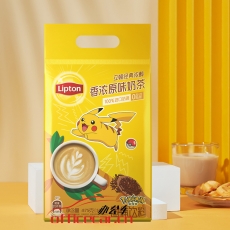 立頓 Lipton 簡(jiǎn)裝奶茶 香濃原味 15g/條 50條/袋（新老包裝隨機(jī)）